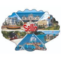 Sellin auf Rügen Kühlschrankmagnete ABS Motive...