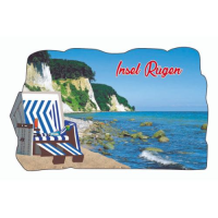 Insel Rügen Strandkorb Magnete Motive RUG-1