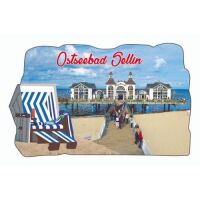 Sellin auf Rügen Strandkorb Magnete Motive SEL-1