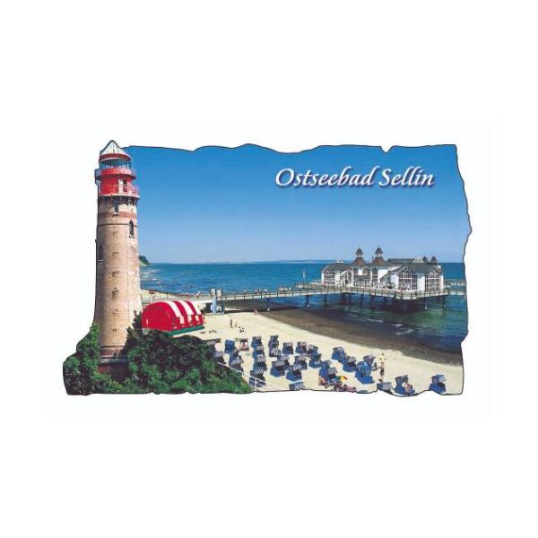 Sellin auf Rügen Leuchtturm Magnete Motive SEL-1