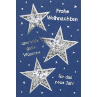 Weihnachten Glückwunschkarte mit Umschlag Shake-Card...