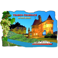 Traben-Trarbach Mosel Magnete Motive TRAB-01 Reliefmagnet