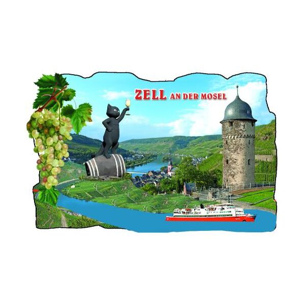 Zell an der Mosel Mosel Magnete Motive ZEL-1