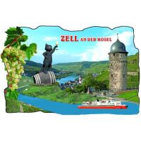 Zell an der Mosel Mosel Magnete Motive ZEL-1