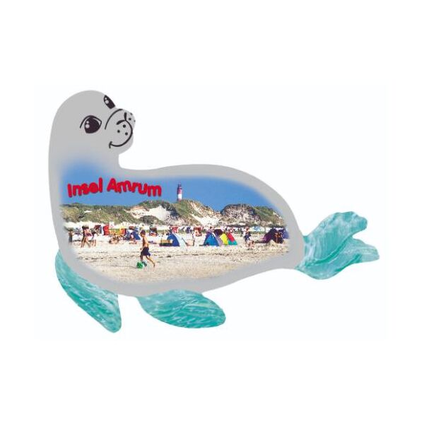 Insel Amrum Seehund Magnete Motive AMR-1