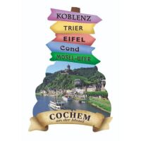 Cochem an der Mosel Wegweiser Magnete Motive COC-1