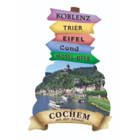 Cochem an der Mosel Wegweiser Magnete Motive COC-1