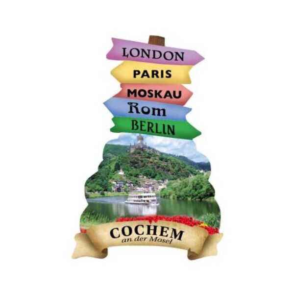 Cochem an der Mosel Wegweiser Magnete Motive COC-2