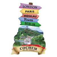 Cochem an der Mosel Wegweiser Magnete Motive COC-2