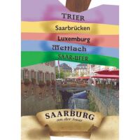 Saarburg an der Saar Wegweiser Magnete Motive SAA-1