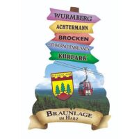 Braunlage Wegweiser Magnete Motive BRA-1