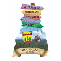 Braunlage Wegweiser Magnete Motive BRA-1