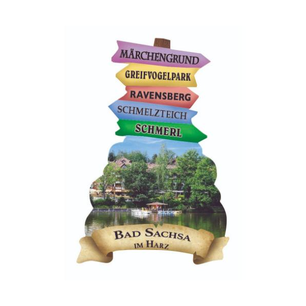 Bad Sachsa Wegweiser Magnete Motive BSA-1