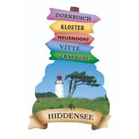 Hiddensee Wegweiser Magnete Motive HID-1