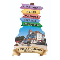 Kühlungsborn Wegweiser Magnete Motive KUH-1