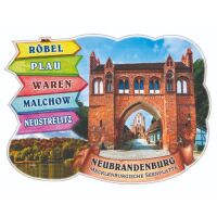 Neubrandenburg Wegweiser Magnete Motive NEU-1