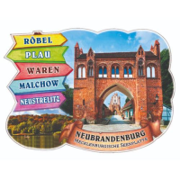 Neubrandenburg Wegweiser Magnete Motive NEU-1