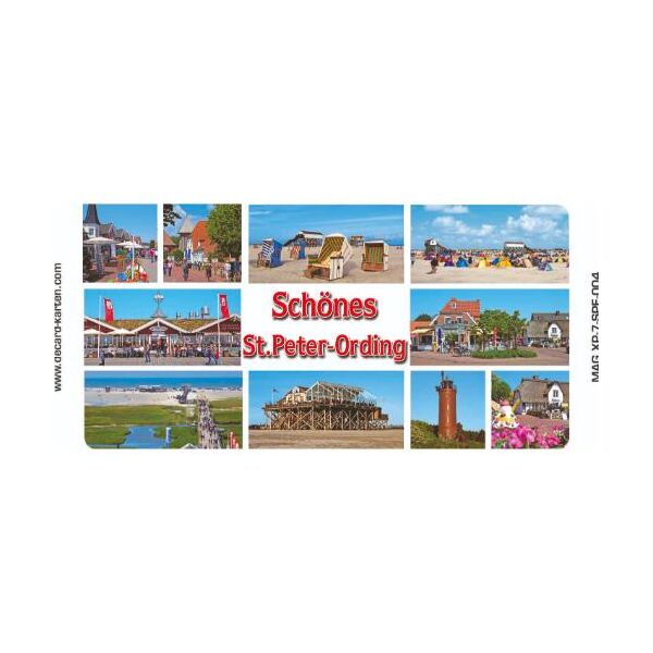 St. Peter Ording Kühlschrankmagnete XL Motive SPE-04