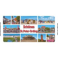St. Peter Ording Kühlschrankmagnete XL Motive SPE-04