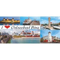 Binz auf Rügen Kühlschrankmagnete XL Motive BIN-5