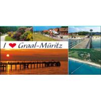 Graal-Müritz Kühlschrankmagnete XL Motive GMU-01
