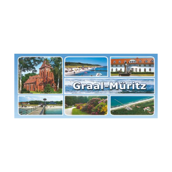 Graal-Müritz Kühlschrankmagnete XL Motive GMU-04