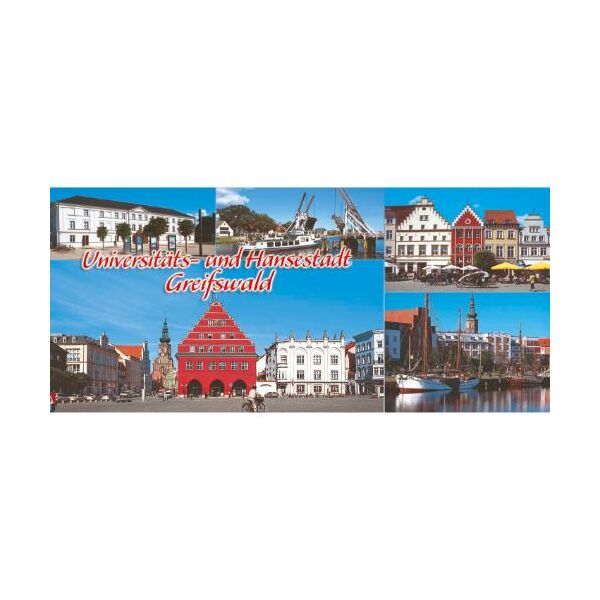 Greifswald Kühlschrankmagnete XL Motive GRD-01