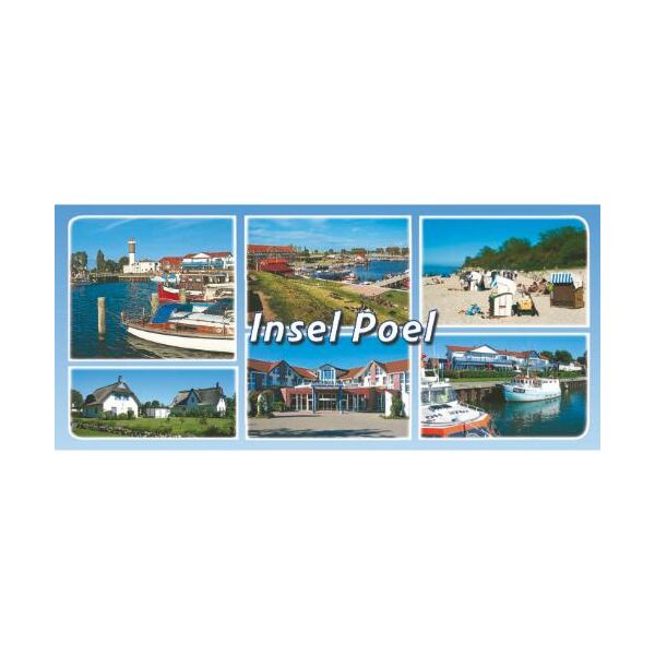 Insel Poel Kühlschrankmagnete XL Motive IPO-01