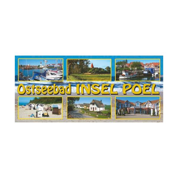 Insel Poel Kühlschrankmagnete XL Motive IPO-03