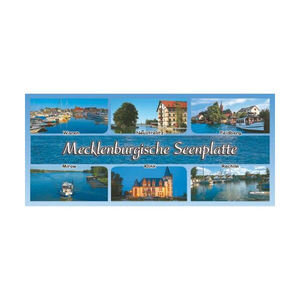 Mecklenburgische Seenplatte Kühlschrankmagnete XL Motive MEC-02
