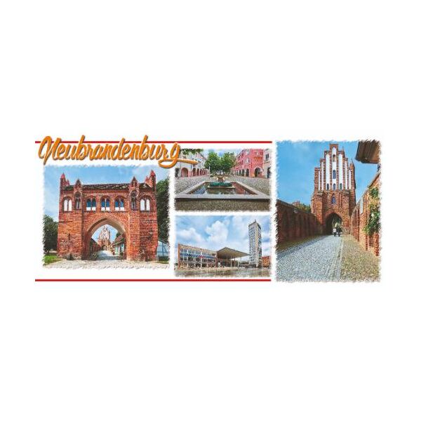 Neubrandenburg Kühlschrankmagnete XL Motive NEUB-1