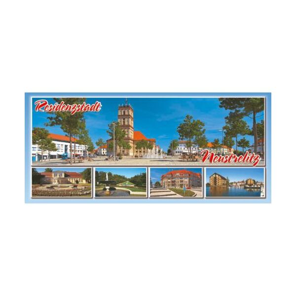 Neustrelitz Kühlschrankmagnete XL Motive NEUS-1