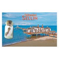 Sellin auf Rügen Kleine Flasche Magnete Motive SEL1