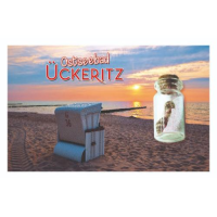 Ückeritz Kleine Flasche Magnete Motive UCK1