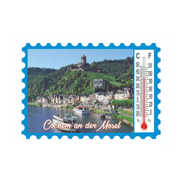 Cochem an der Mosel Magnete mit Thermometer Motive COCH-1