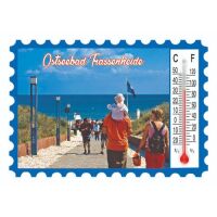 Trassenheide Magnete mit Thermometer Ostseebad Motive TRA-1