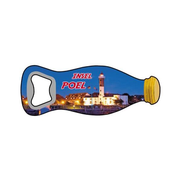 Insel Poel Magnetischer Kronen-Flaschenöffner Motive IPO-1