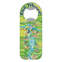 Mosel Magnetischer Kronen-Flaschenöffner Motive MOSEL