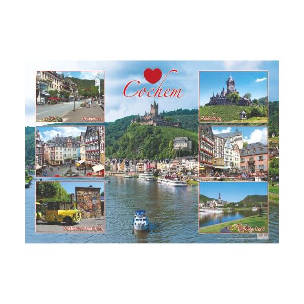 Cochem an der Mosel Tischset Motive 001