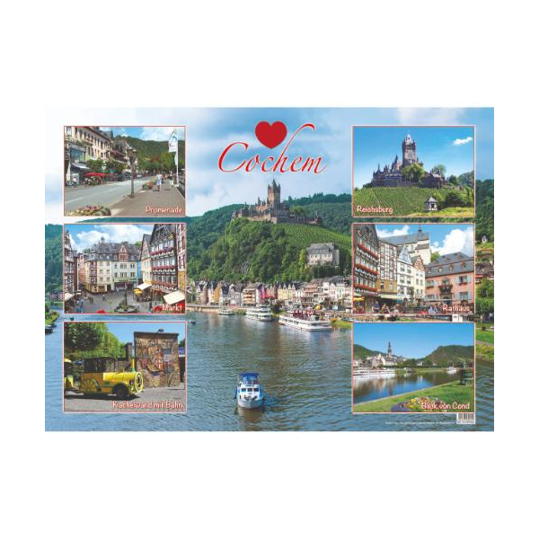 Cochem an der Mosel Tischset Motive 001
