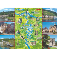 Mosel Tischset Motive 002