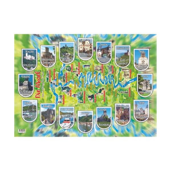 Mosel Tischset Motive 006