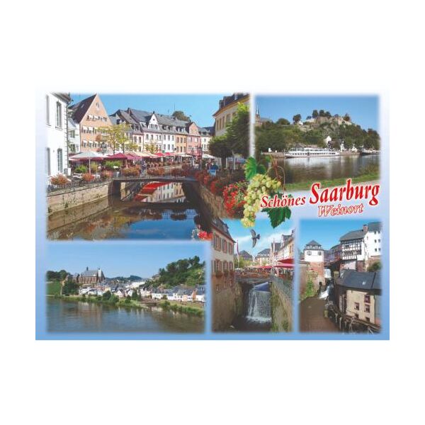 Saarburg an der Saar Tischset Motive 004