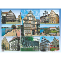 neu 2027 Hameln Tischset Unterlage Rattenfängerstadt