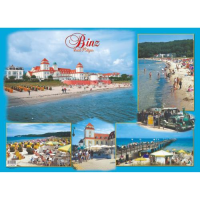 Binz auf Rügen Tischset Tischunterlage Insel...