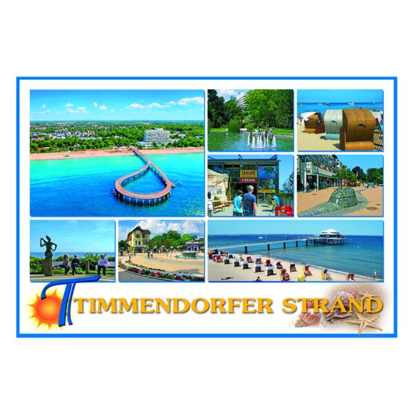 Timmendorfer Strand Postkarten Motive 148 - neue Seebrücke 2026