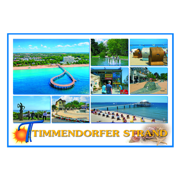 Timmendorfer Strand Postkarten Motive 148 - neue Seebrücke 2026