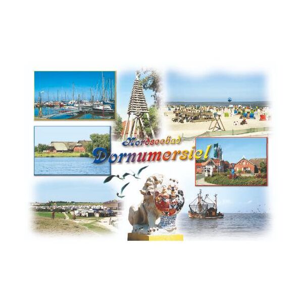 Dornumersiel Ostfriesland Postkarten Motiv 035