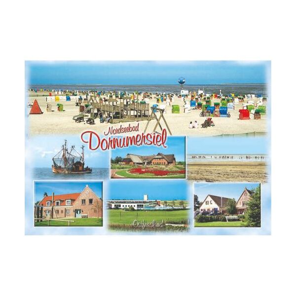 Dornumersiel Ostfriesland Postkarten Motiv 036