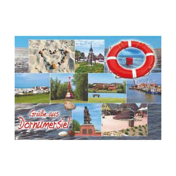 Dornumersiel Ostfriesland Postkarten Motiv 045